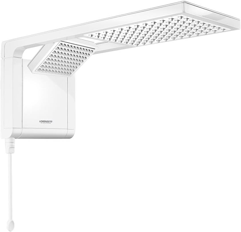 Chuveiro Acqua Duo 127V 5500W, Lorenzetti, 7510100, Branco, Pequeno