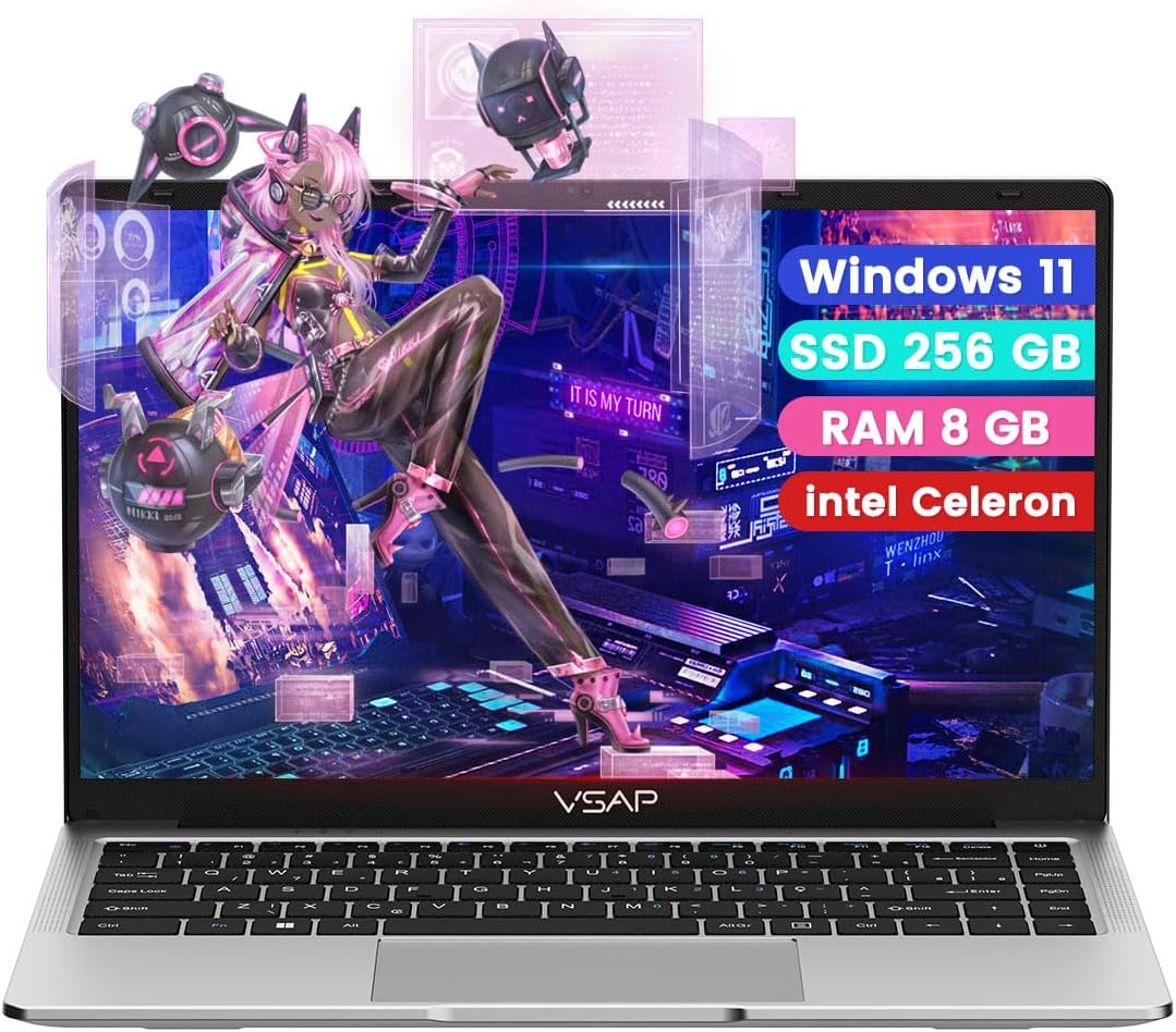 Notebook Vsap Celeron N4020 14" Fhd