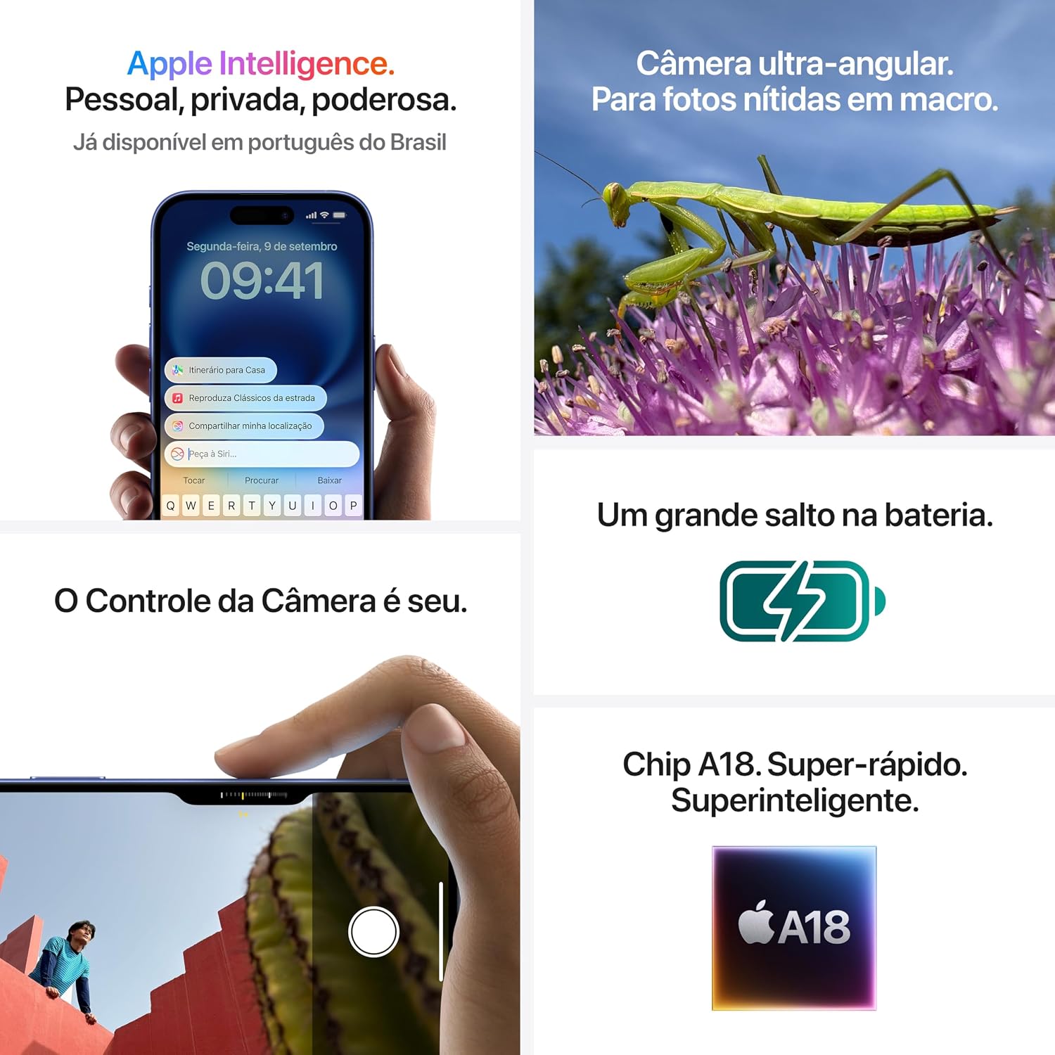 Serve para reforçar recursos físicos do iPhone, como acabamento, botões, câmeras ou elementos de construção.