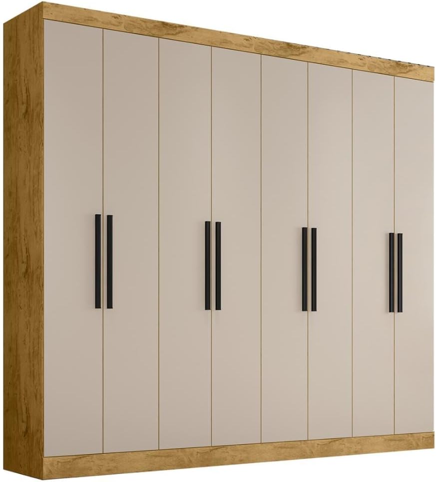 Guarda-Roupa Casal 8 Portas 4 Gavetas Araplac