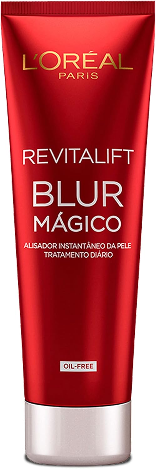 L'oréal Paris Revitalift Blur Mágico, Primer Facial com Tecnologia Opti-Blur, Efeito Blur Matte, Disfarça Rugas e Poros Instantaneamente, 27G
