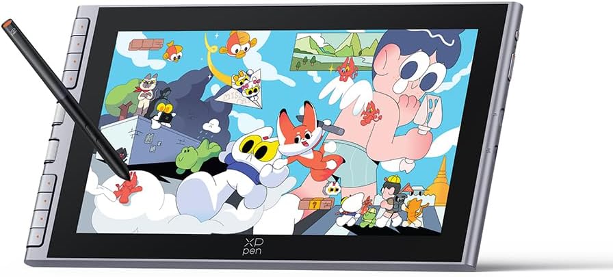 Xppen Artist 12 3Rd Mesa Digitalizadora com Tela de 11,9″ (Cinza Prateado)