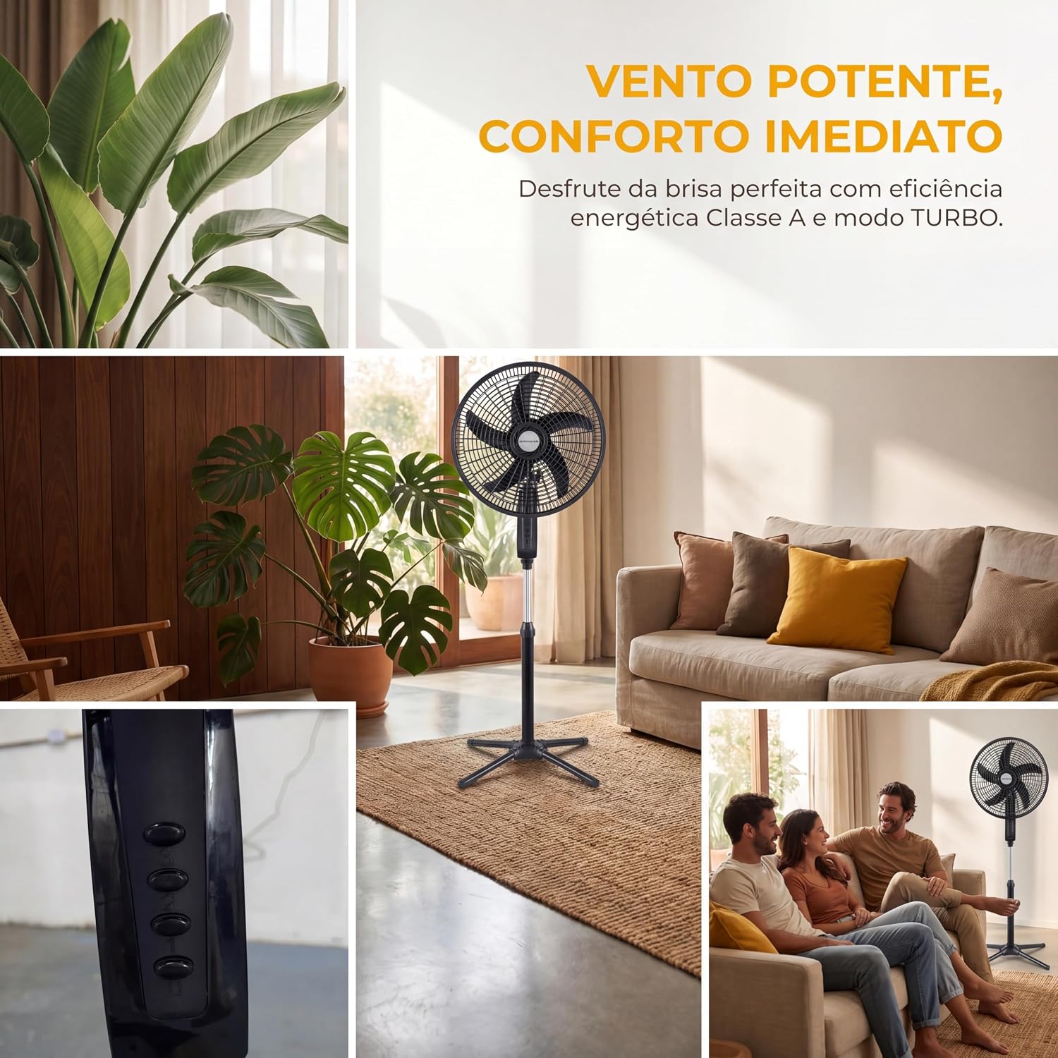Ajuda a destacar proporção, estabilidade visual e formato de coluna slim.