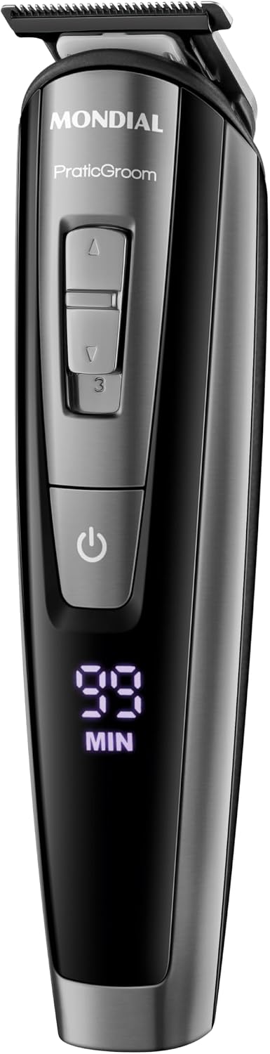 Mondial Aparador de Pelos Praticgroom, Preto, Bivolt - Bg-09