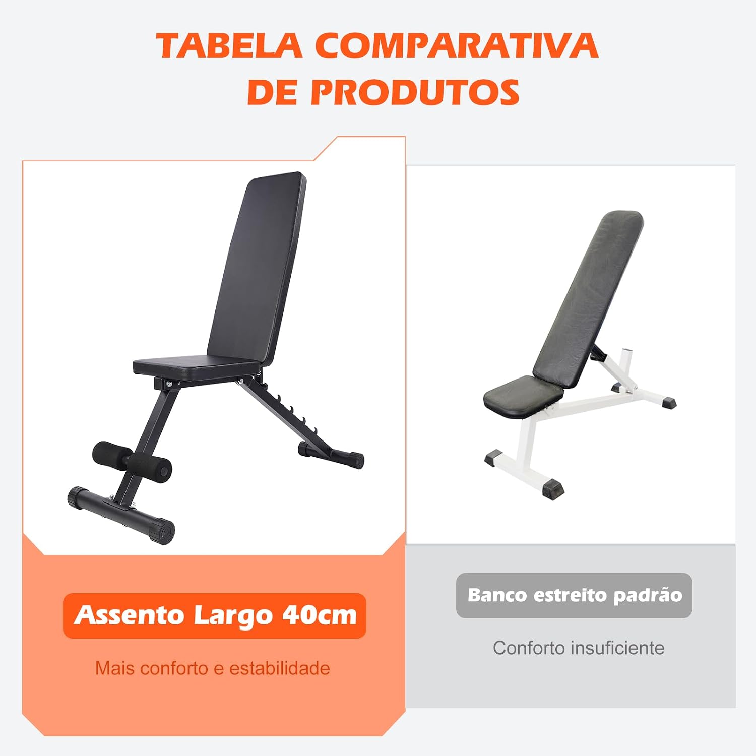 Evidencia a economia de espaço e o diferencial para quem treina em apartamento ou local pequeno.