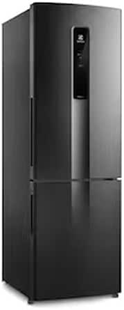 Electrolux Geladeira Electrolux Frost Free Inverter 400L Efficient Autosense e Rapid Freeze Inverse Black Inox Look (Ib6B) Bivolt
